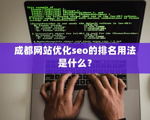 成都網站優化seo的排名用法是什么？